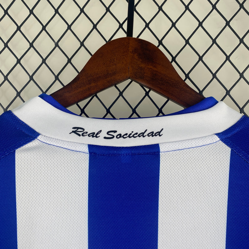 Camisa Real Sociedad Home 02/03 - Versão Retrô