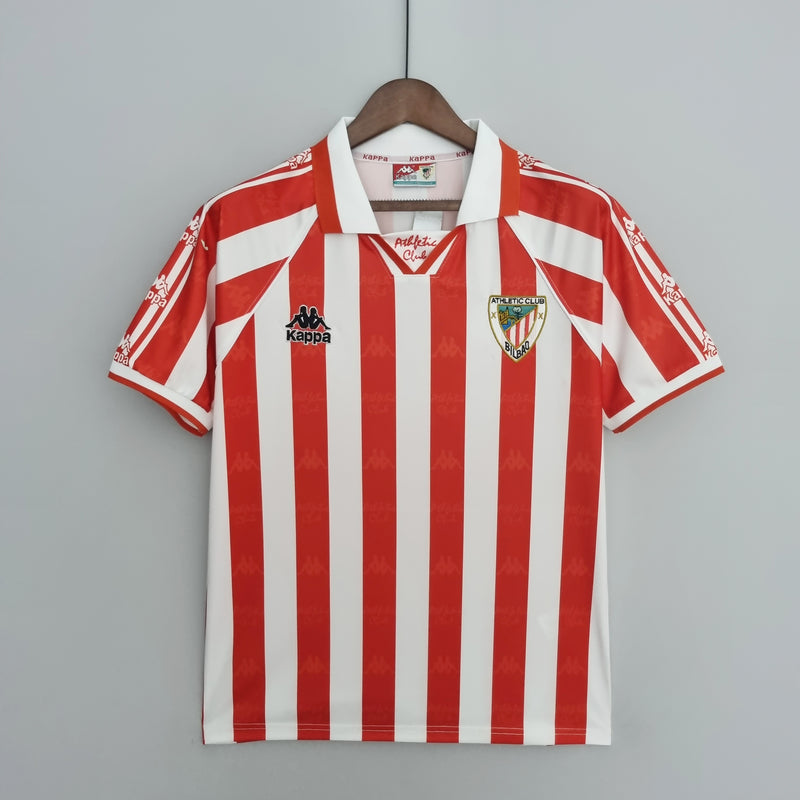 Camisa Athletic Bilbao Home 95/96 - Versão Retrô