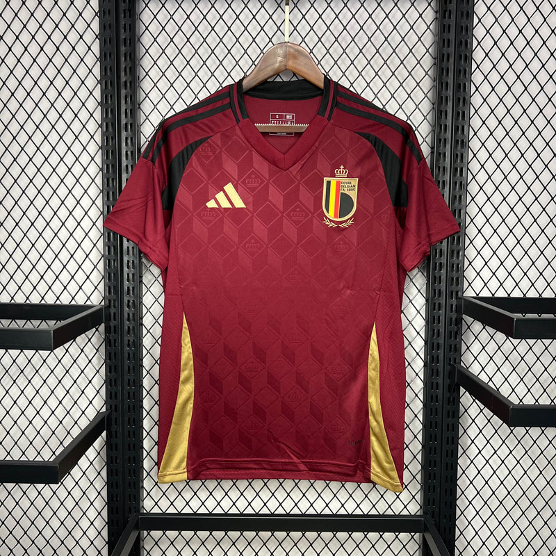 Camisa Bélgica Home Euro 2024 - Versão Torcedor