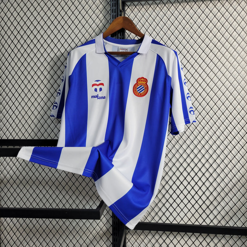 Camisa Retrô Espanyol Home 1984 - Torcedor Masculino