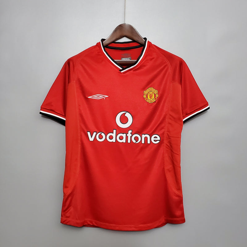 Camisa Manchester United Home 00/01 - Versão Retrô