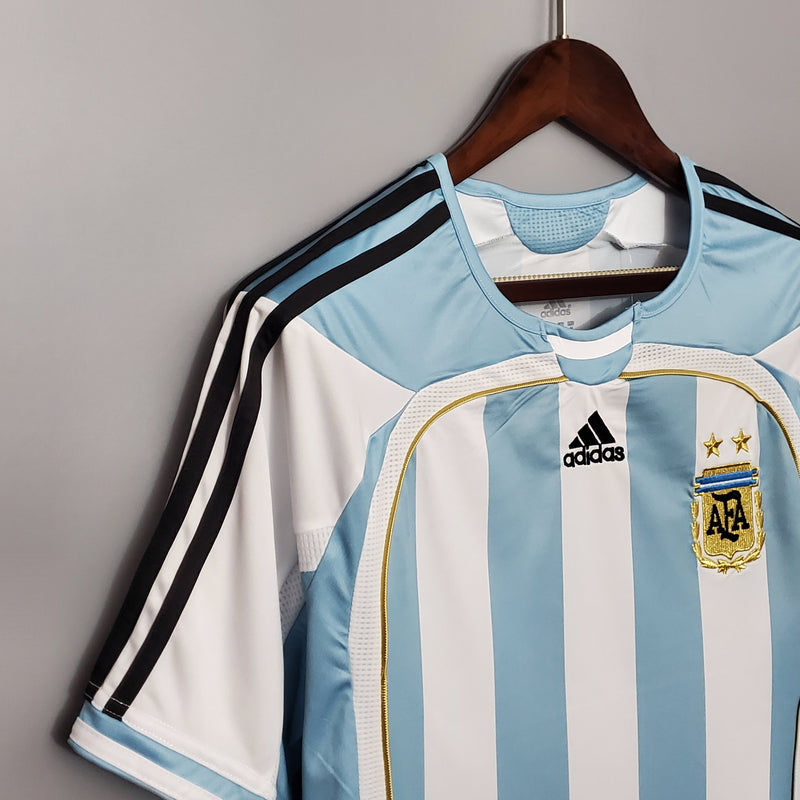 Camisa Argentina Home 2006 - Versão Retrô