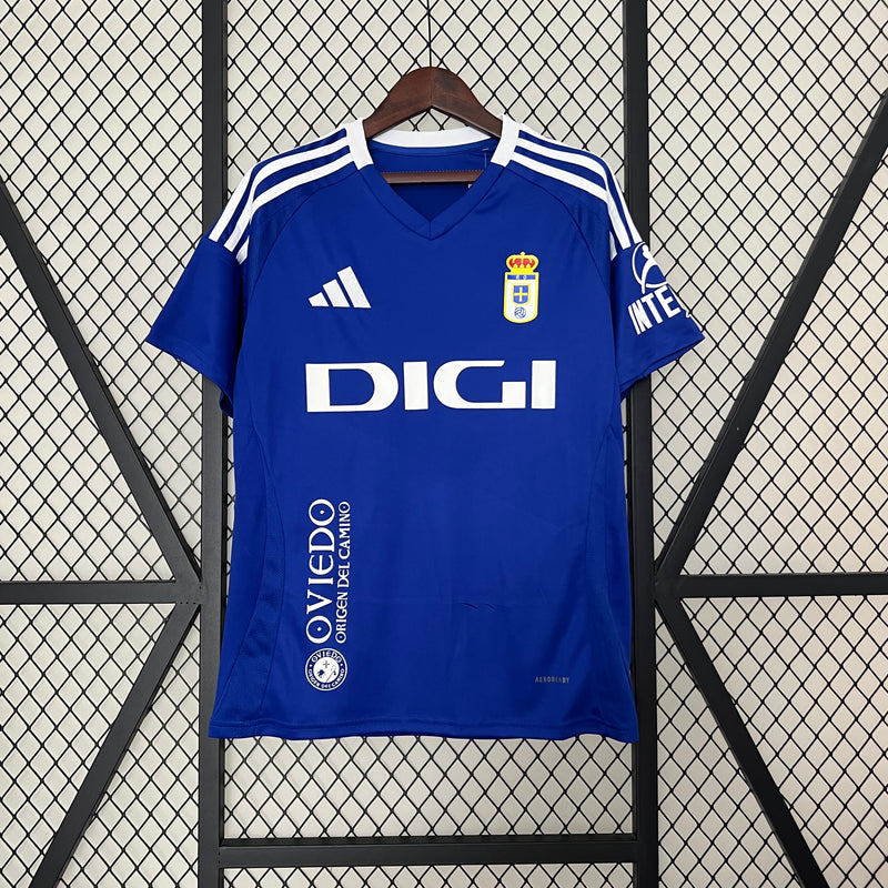 Camisa Real Oviedo Home 24/25 - Versão Torcedor