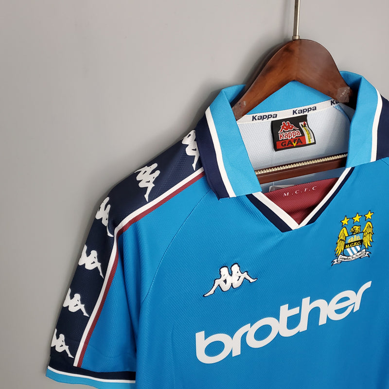 Camisa Manchester City Home 97/98 - Versão Retrô