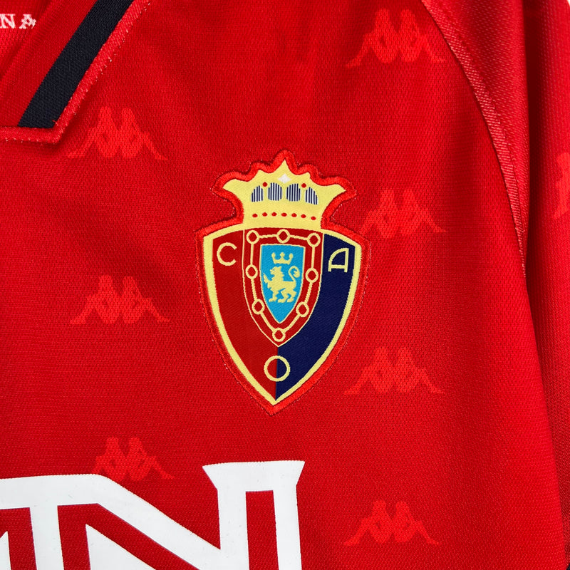 Camisa Retrô Osasuna Home 1995 - Torcedor Masculino