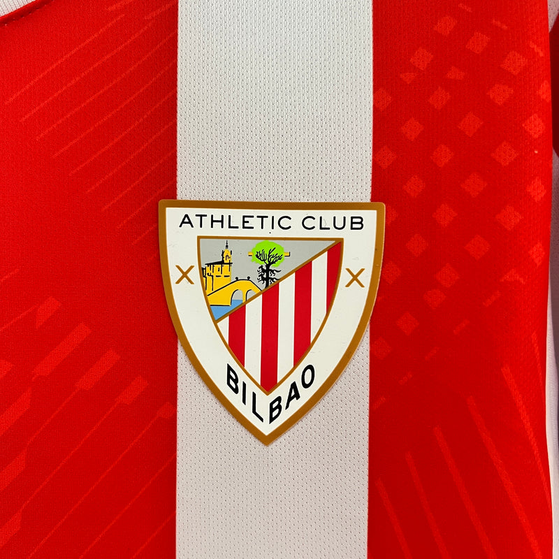 Camisa Athletic Bilbao Home 24/25 - Versão Torcedor