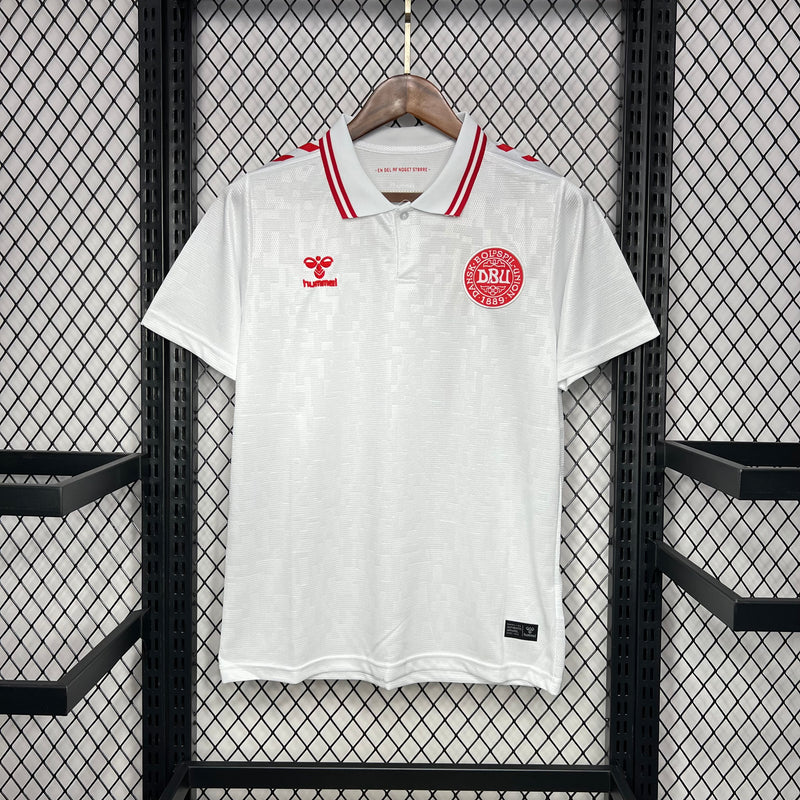 Camisa Dinamarca Away Euro 2024 - Torcedor Masculino