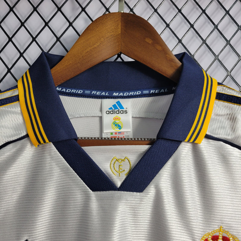 Camisa Real Madrid Home 98/99 - Versão Retrô