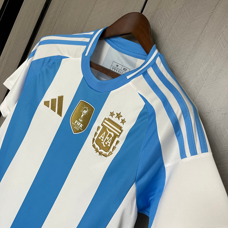 Camisa Argentina Home 24/25 - C/ Patch - Versão Torcedor