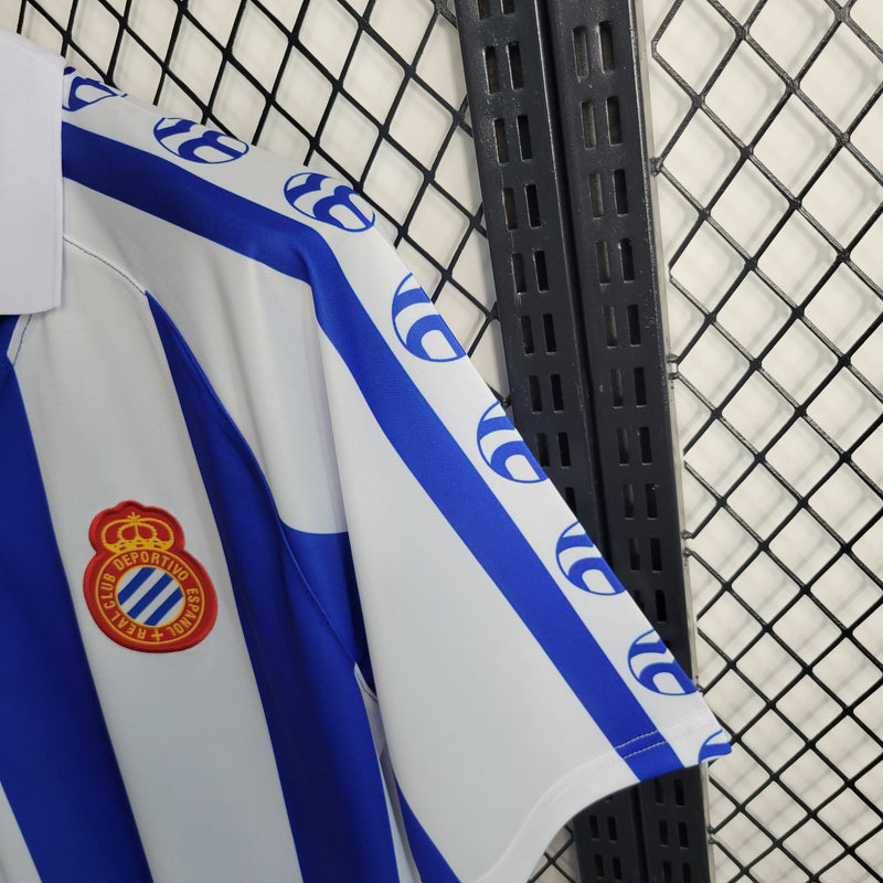 Camisa Retrô Espanyol Home 1984 - Torcedor Masculino