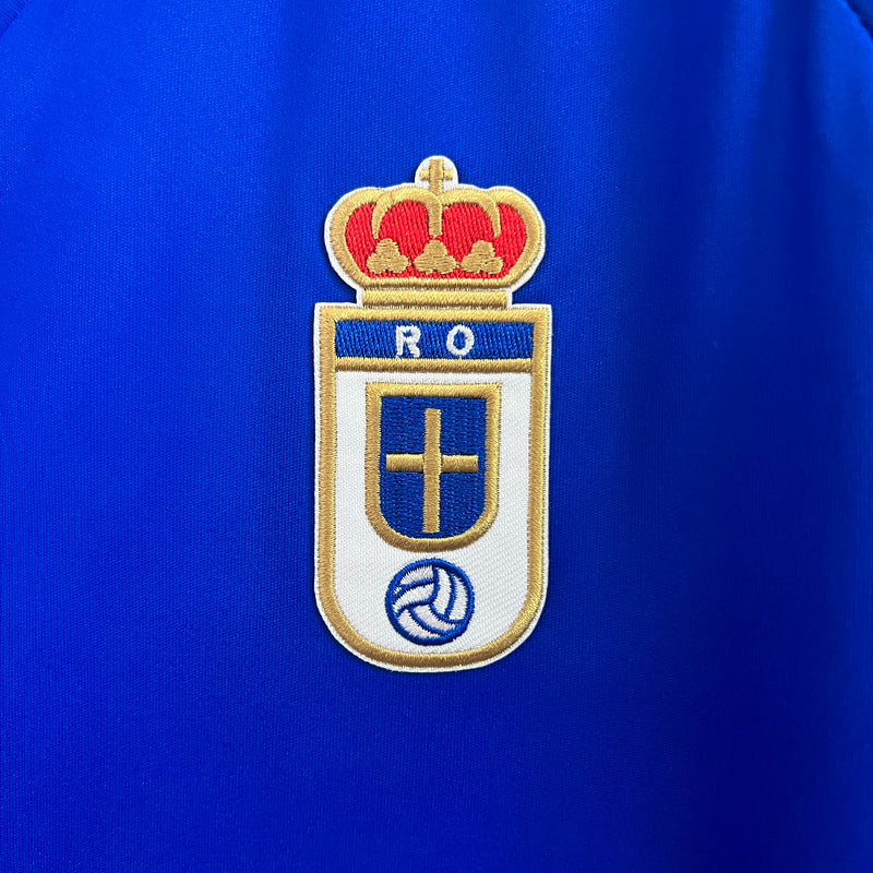 Camisa Real Oviedo Home 90/91 - Versão Retrô