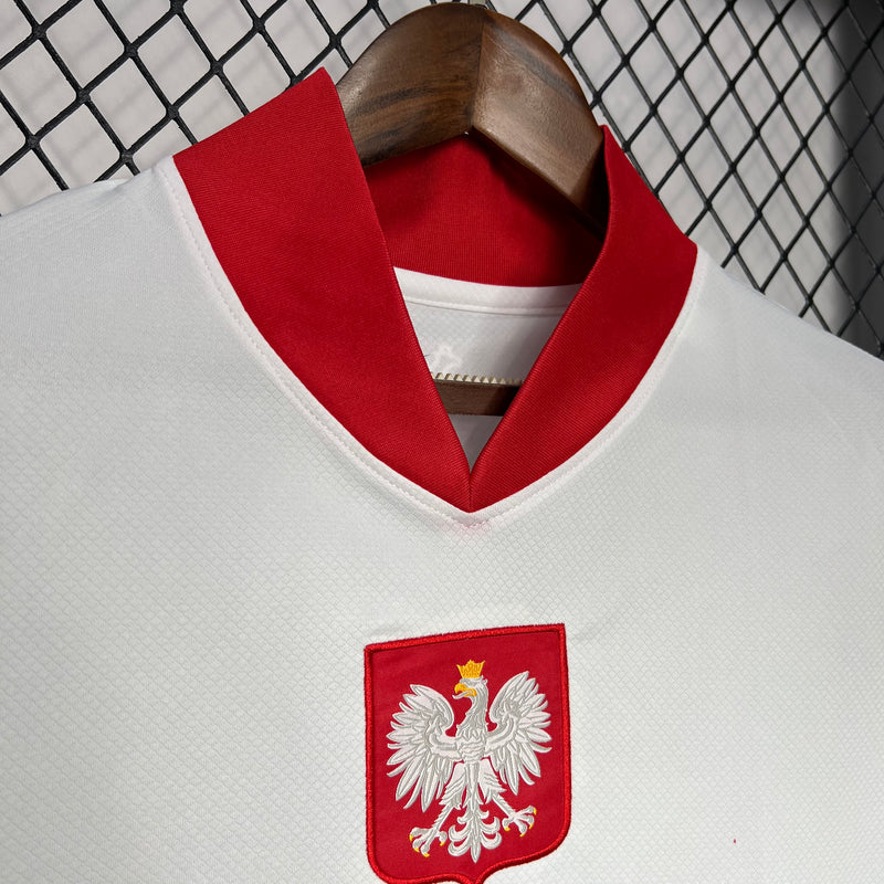 Camisa Polônia Home Euro 2024 - Torcedor Masculino