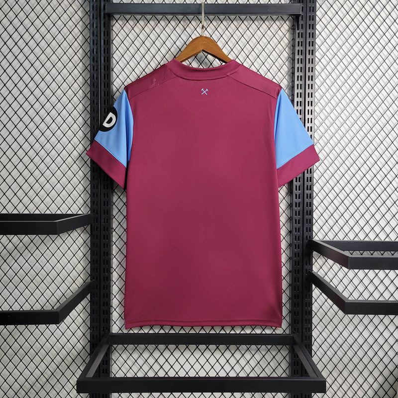 Camisa West Ham Home 23/24 - Versão Torcedor