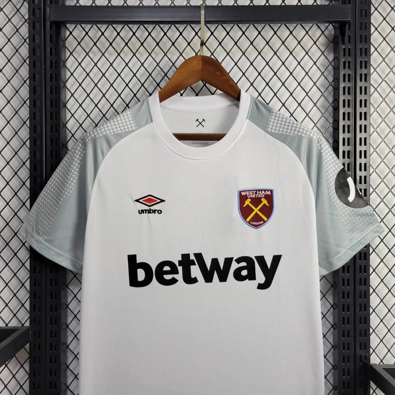 Camisa West Ham Away 24/25 - Versão Torcedor