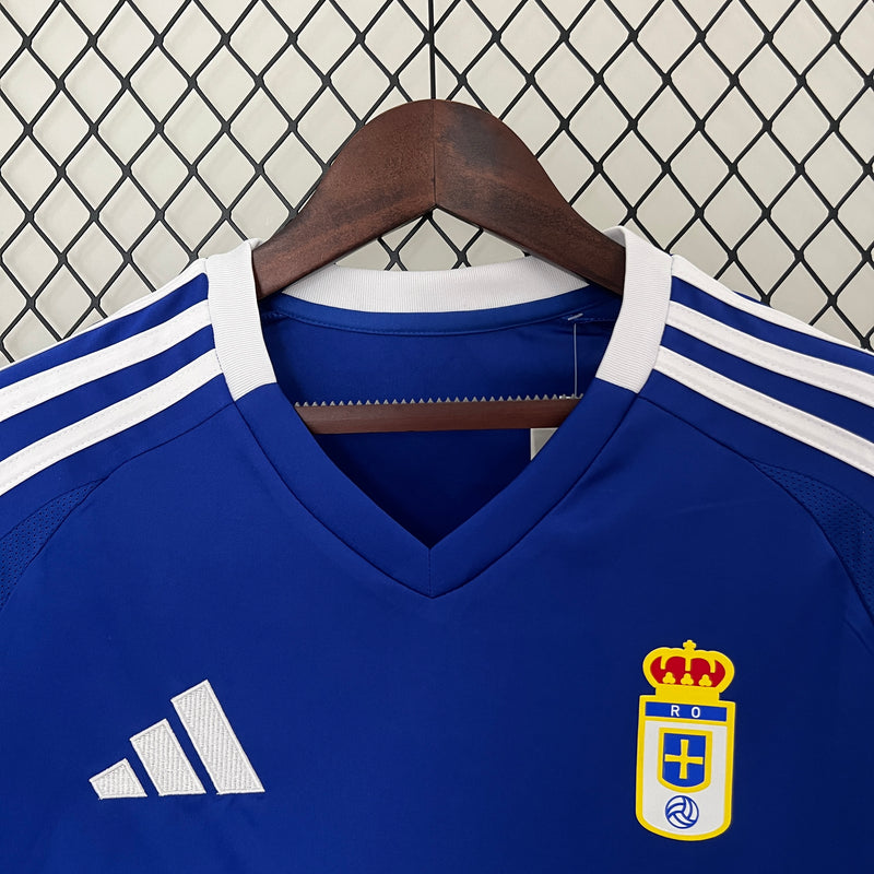 Camisa Real Oviedo Home 24/25 - Versão Torcedor