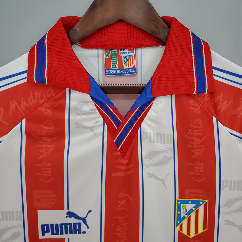 Camisa Atlético de Madrid Home 96/97 - Versão Retrô