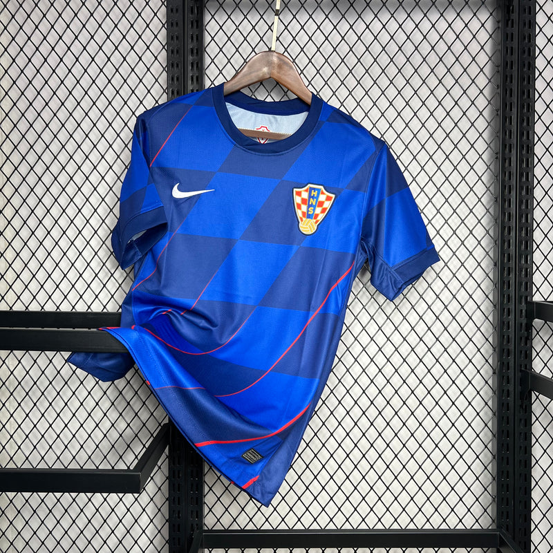 Camisa Croácia Away Euro 2024 - Torcedor Masculino