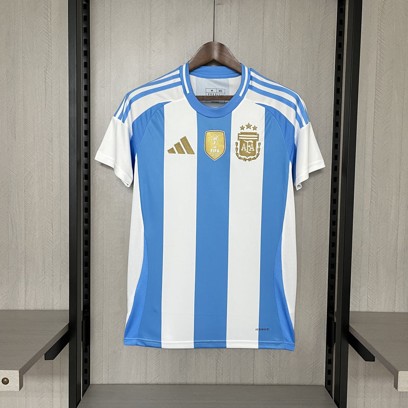 Camisa Argentina Home 24/25 - C/ Patch - Versão Torcedor