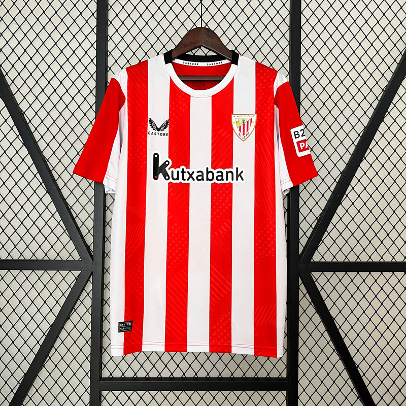 Camisa Athletic Bilbao Home 24/25 - Versão Torcedor