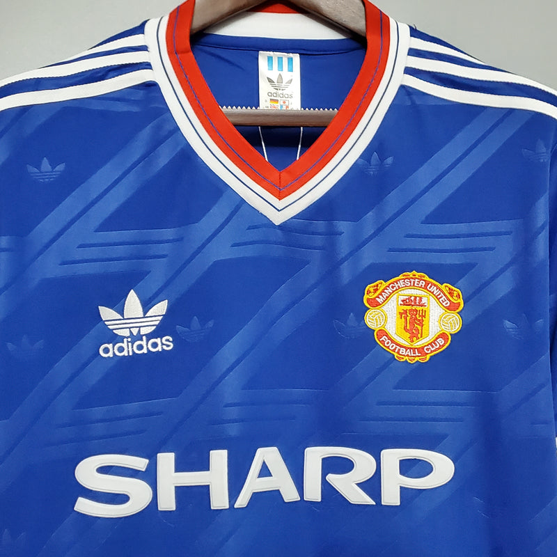 Camisa Manchester United Away 86/87 - Versão Retrô