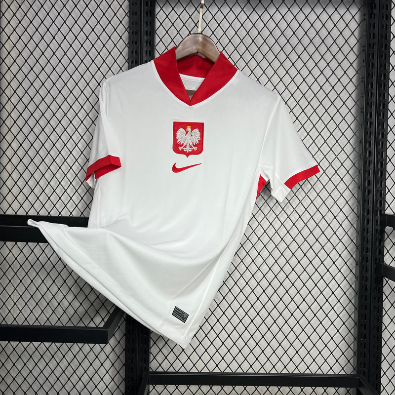 Camisa Polônia Home Euro 2024 - Torcedor Masculino