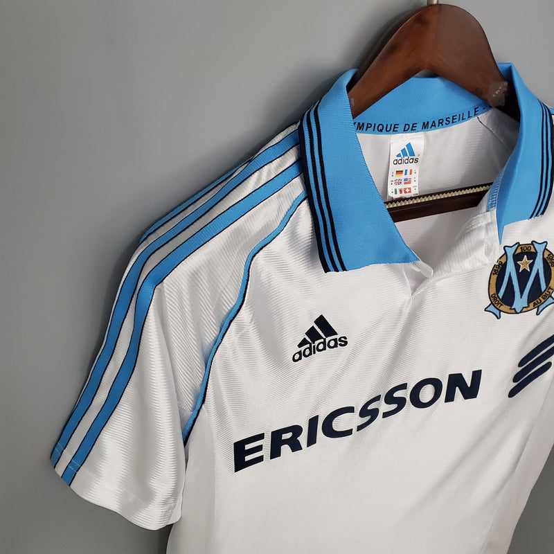 Camisa Retrô Olympique de Marseille 1999 - Torcedor Masculino