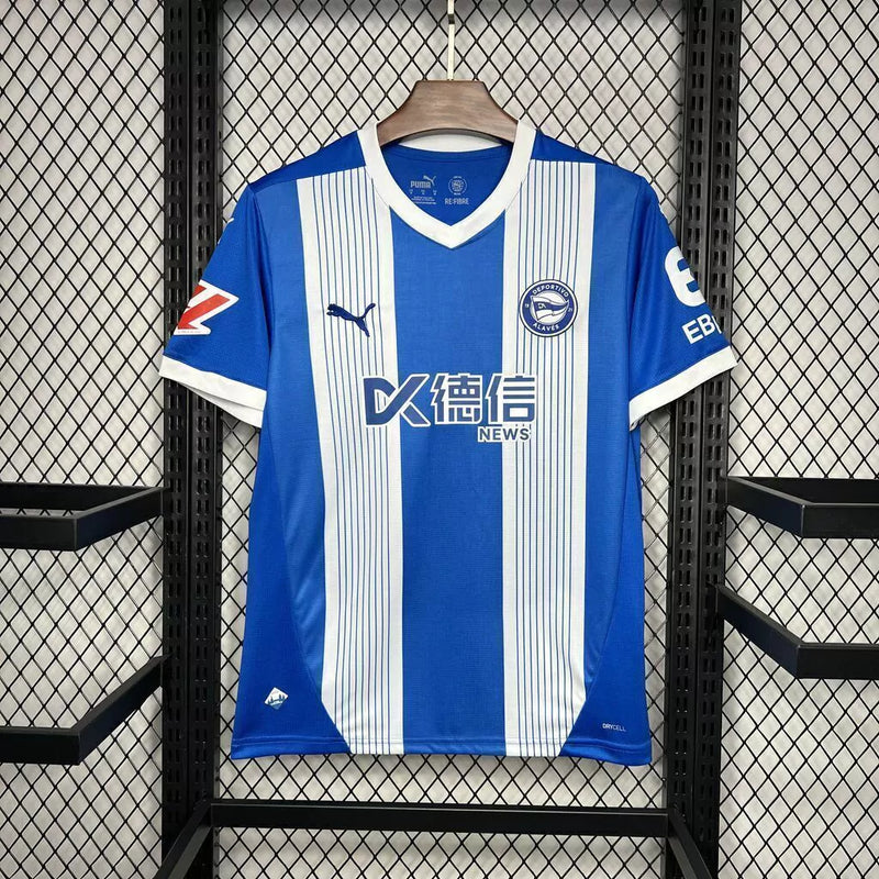 Camisa Alaves Home 24/25 - Versão Torcedor