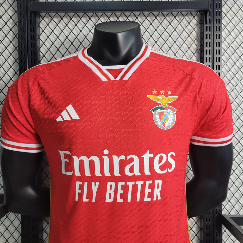 Camisa Benfica Home 23/24 - Versão Jogador