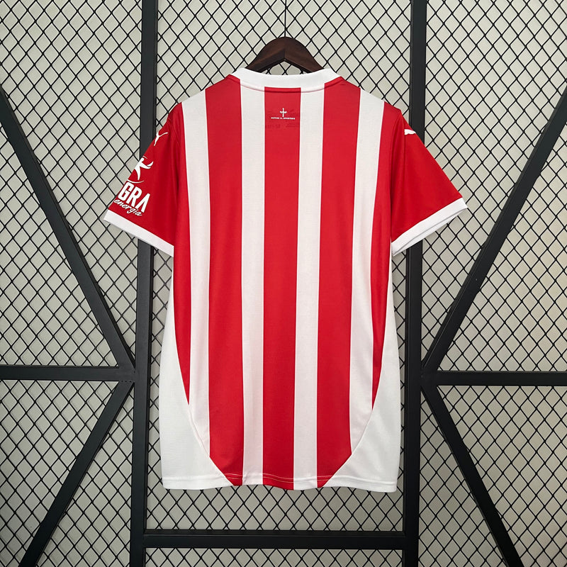 Camisa Sporting Gijon Home 24/25 - Versão Torcedor