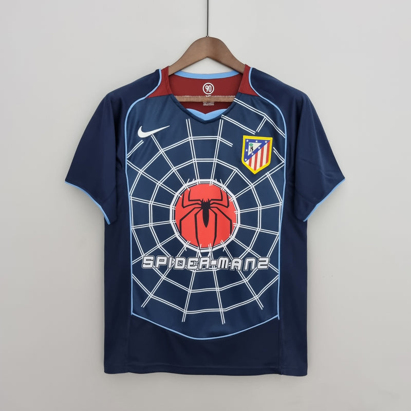 Camisa Atlético de Madrid Away 04/05 - Versão Retrô