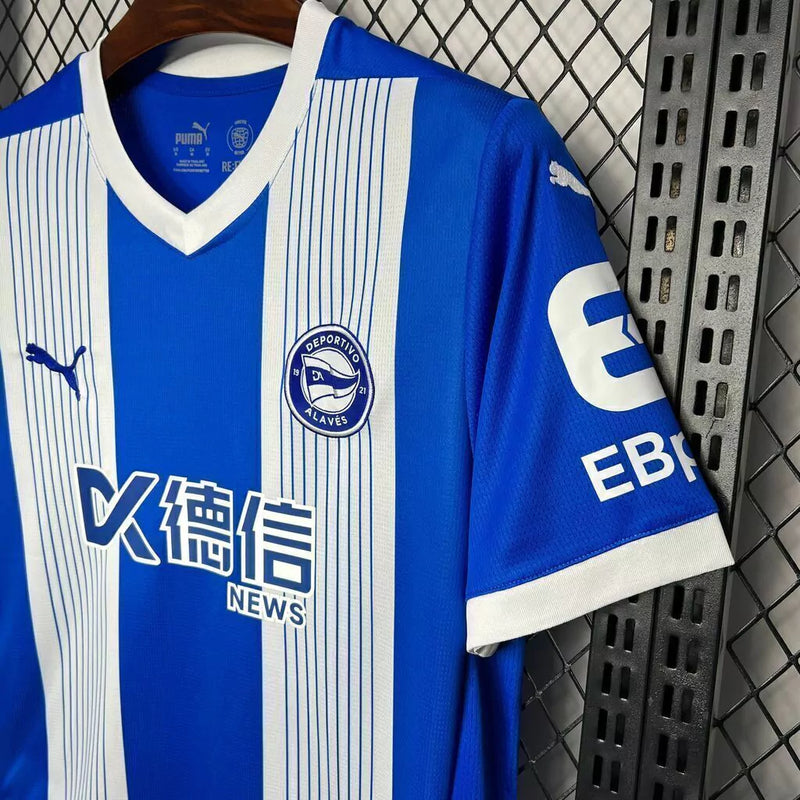 Camisa Alaves Home 24/25 - Versão Torcedor