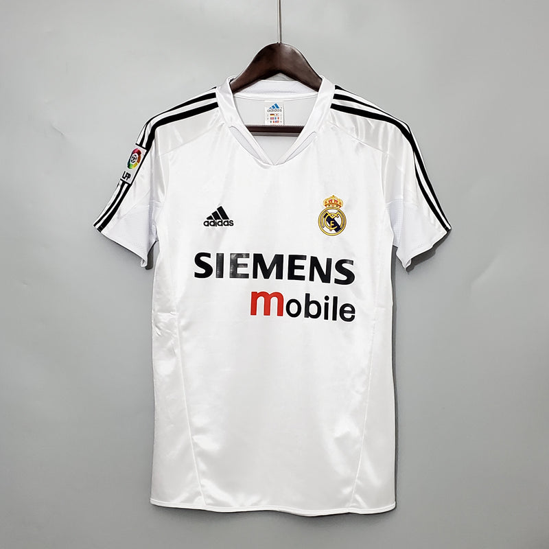 Camisa Real Madrid Home 04/05 - Versão Retrô