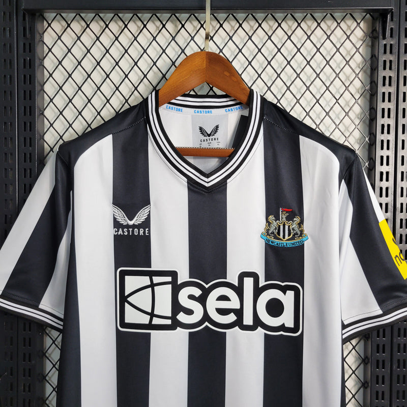 Camisa Newcastle Home 23/24 - Versão Torcedor