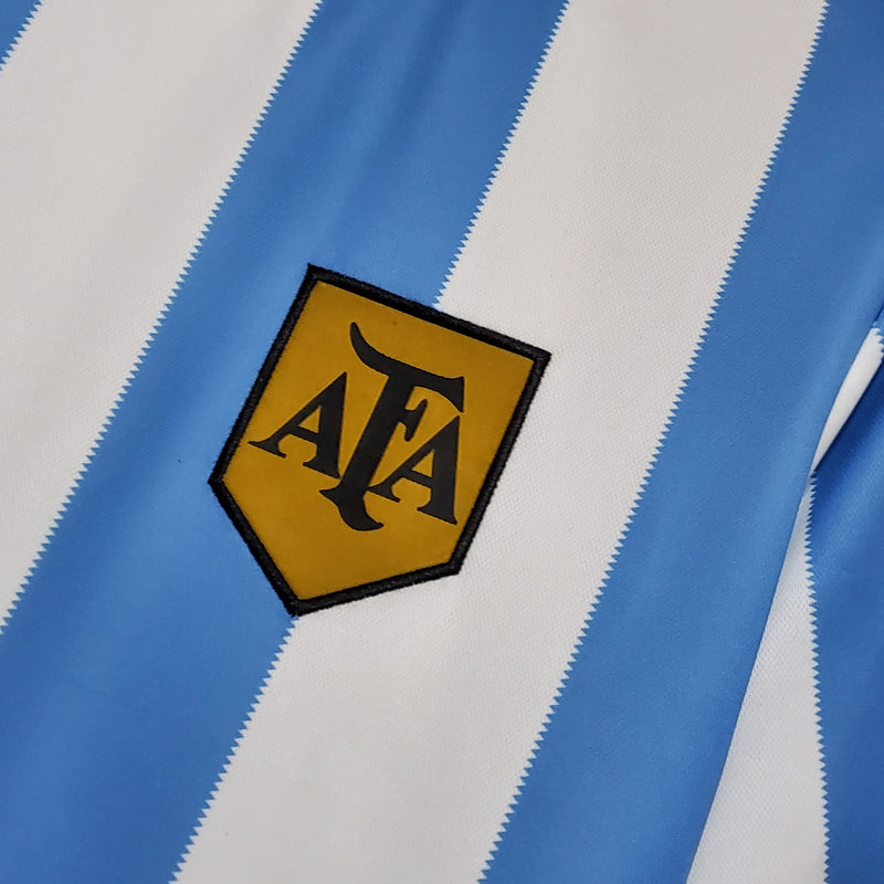 Camisa Argentina Home 1978 - Versão Retrô