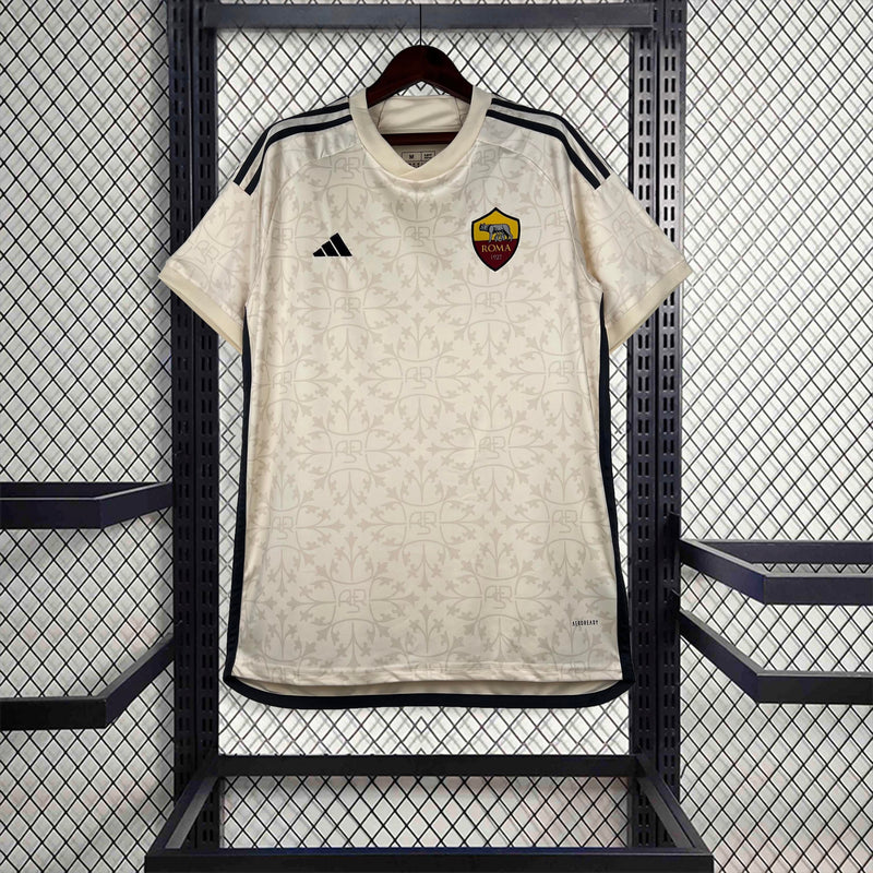 Camisa Roma Away 23/24 - Adidas Torcedor Masculina