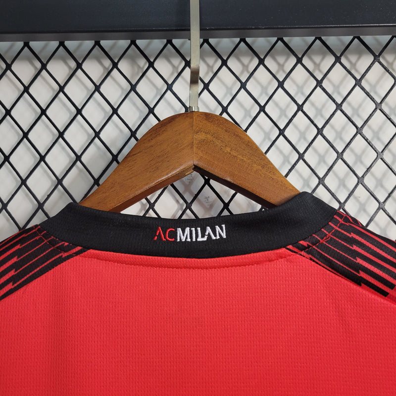 Camisa AC Milan Home 23/24 - Versão Torcedor