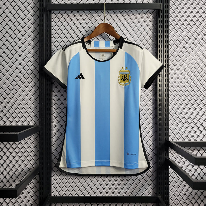 Camisa Argentina Home 22/23 - Versão Feminina