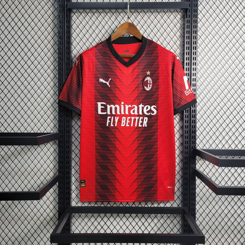 Camisa AC Milan Home 23/24 - Versão Torcedor