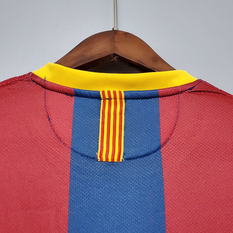 Camisa Barcelona Home 10/11 - Versão Retrô