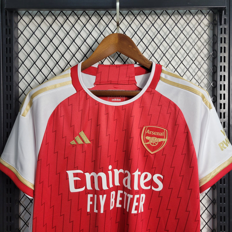 Camisa Arsenal Home 23/24 - Versão Torcedor