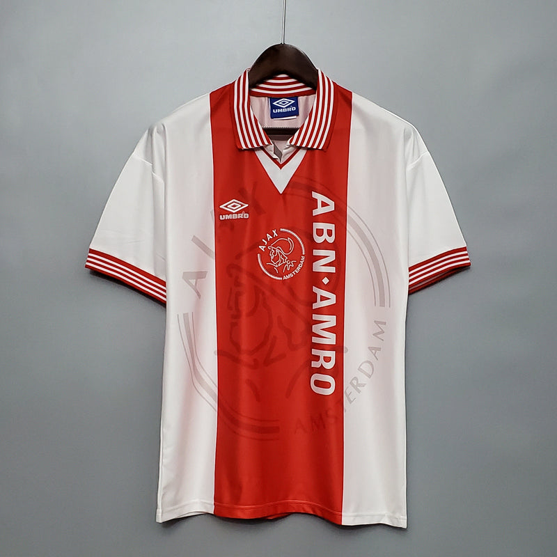 Camisa Ajax Home 95/96 - Versão Retrô