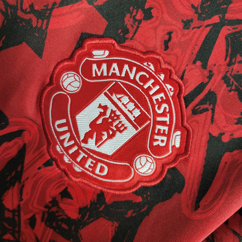 Camisa Manchester United Treino 23/24 - Versão Torcedor