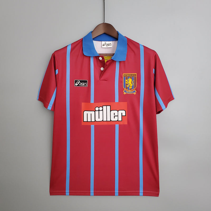 Camisa Aston Villa Home 93/94 - Versão Retrô