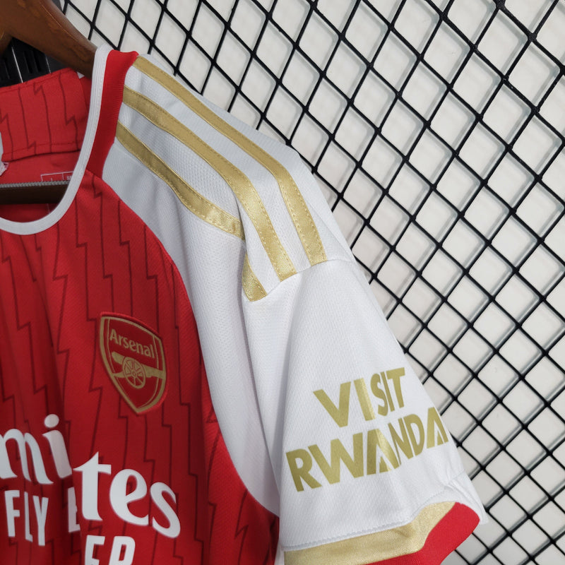 Camisa Arsenal Home 23/24 - Versão Torcedor