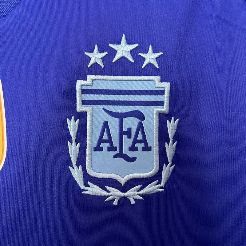 Camisa Argentina Away 24/25 - C/ Patch - Versão Torcedor