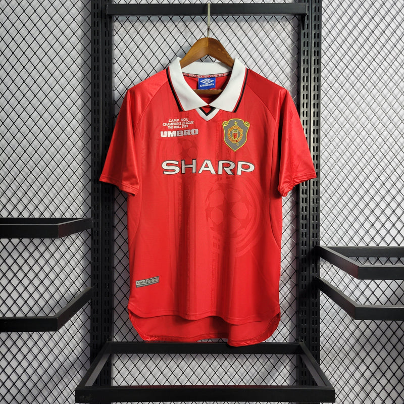 Camisa Manchester United Home 99/00 - Versão Retrô