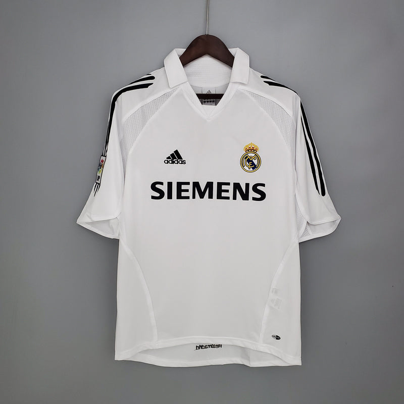 Camisa Real Madrid Home 05/06 - Versão Retrô