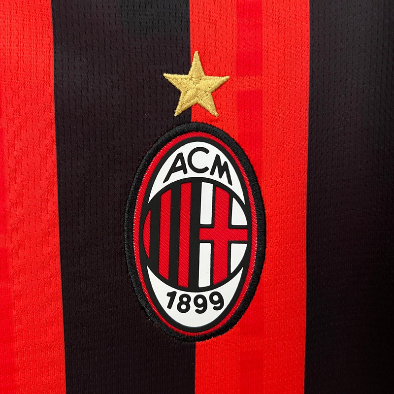 Camisa AC Milan Home 24/25 - Versão Torcedor